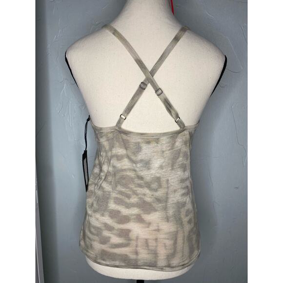 Chaser Linen Jersey Ruffle Cami Tank Top - Picture 3 of 6